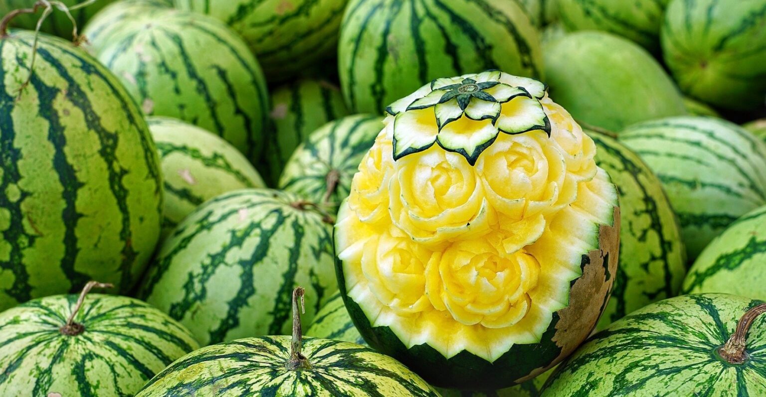 yellow watermelon